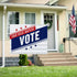 Your Voice Matters Red, White, and Blue Yard Sign, 18 x 14 Inches, Political Lawn Décor