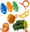 Bright Kitchen 3 Herb Stripper + 2 Citrus Peelers - Kale Tool Rosemary Dill