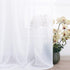 NICETOWN 216 Sheer Canopy Bed Curtains Panels - Home Decoration Sheer Voile Scarf Valance for Wedding (1 Panel, W60 x