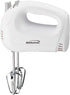 Brentwood Electric Hand Mixer - Lightweight 5-Speed, White
