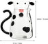 1 Set Glass Carafe Pitcher with Glass Mug, Cute Cow Glass Tea Pitcher Kettle, 550ml Night Water Carafe