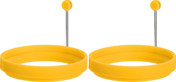 Trudeau, Standard, Yellow Maison Set of 2 Egg Rings (0537083)