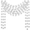 6 Pcs Glitter Silver Star Paper Garland for Christmas Birthday Party Decorations, Sparkling Bunting Banner (50 Feet)