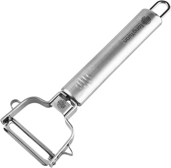 Fruits and Vegetables Peelers - Y Shape Swivel Potato Peeler, Stainless Steel Multifunctional Peeler