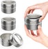 Set 16 4 Wall-Plates,100 Stickers,2 3 oz Vetacsion of Magnetic Spice Tins with Metal Preprinted Seasoning Label Styles