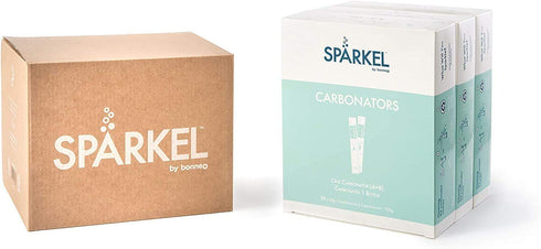90-Pack (3 30-Packs) Spaerkel Carbonator x Carbonator - For Spaerkel Beverage System Sparkling Water and Soda Maker
