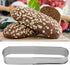Oval Cake Tools Stainless Steel Baking Ring Oval Cake Rings Non Stick Retractable Cake Tools DIY Baking Tools Stainless Steel Rings for Cake Pastry Dessert Bread Mousse