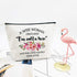 Retirement Gifts for Women, Funny Makeup Bag for Best Friends, Wife, Mom, Grandma, Coworkers, Retirees, Birthday
