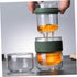 Travel Coffee Glass Cup Set, Glass Teapot and Kettle with Infuser, Portable Tea Tumbler Drinking Bottle
