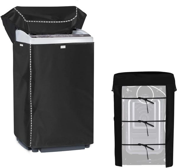 Portable Washing Machine Cover, Top Load Washer Dryer Cover, Waterproof Full-Automatic/Wheel Cover (23"24"36")