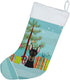 Caroline's Treasures Christmas Tree and Doberman Christmas Stocking, Holiday Decor