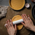 Fdit White Plastic Embossed Design Dough Roller, Non-Stick Exhaust Rolling Pin for Making Pasta, Cookies, Bread