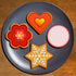 Metal Cookie Cutters Set - 12Pcs Heart, Star, Round, Flower Cookie Cutters for Baking