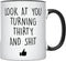 YouNique Designs Funny Turning 30, 30th Birthday Coffee Mug for Him, 11 Ounces, Cup for 30 Year Old Men