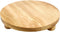 Wooden Plant Stands, 10 Inch Diameter Round Wooden Risers, Pedestal Stools for Plants