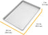 Chicago Metallic Commercial II True Jelly Roll Pan - Uncoated, 15-Inch by 10-Inch for Jelly Rolls and More