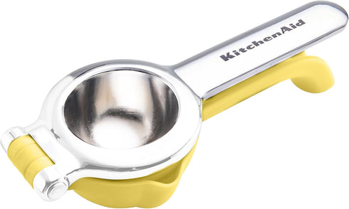 KitchenAid Citrus Juice Press Squeezer, 8 inches for Lemons and Limes, with Seed Catcher and Pour Spout