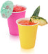 16 oz, Set 24, True Party Plastic Cups, Disposable Cup for Beers, Cocktails, Sodas, Water, Beverages, Smoothies, Iced