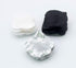 900PCS Silver Black White Artificial Flowers, Silk Rose Petals, Flower Girl Scatter Petals for Wedding