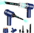 Handheld Vacuum Cordless, Mini Vacuum Cleaner, 8000Pa Desk Vacuum, 120W High Power 2 in 1 Air Duster, Keyboard Vacuum
