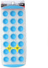 Chef Craft Select Plastic Ice Cube Tray, 11 inch, Yields 21 Cubes, Color May Vary