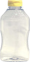 Mann Lake Refillable Hourglass Honey Jars | 1.5 lb Plastic Containers with