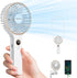 SWEETFULL Handheld Fan, Portable 5000mAh Rechargeable Battery, 6 Speed Wind, Mini Travel Fan for Women