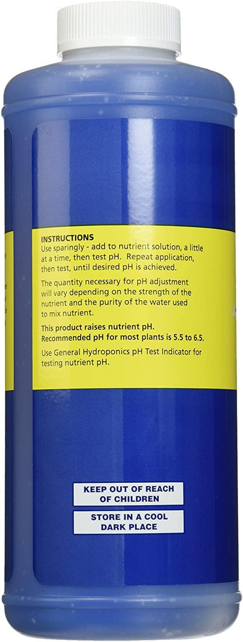 Premium pH Up Liquid Buffer for Hydroponics - Quart Size