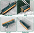 Rushwak 3 1 180 in Long Handle Bathroom Cleaning Brush with Wiper, Rotate for Floor/Toilet Cleaning (Multicolor)