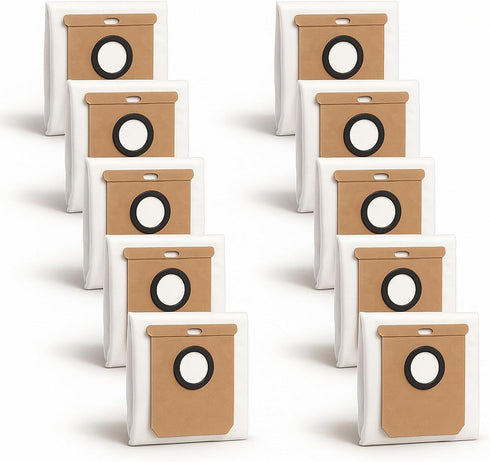 VACKING 10-Pack Reusable Dust Bag Compatible for Eufy L60 SES / L60 Hybrid