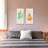 Magnetic Poster Frame Hanger - Magnet Hanger for Kids Paintings, Posters, Maps, and Canvas Artwork