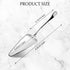 5 Pcs Pie Server Set, Stainless Steel Cake Cutter Pizza Spatula Server, Triangular Spade Pie Cutter Serving Utensils for Cutting Pizza, Cake, Pie, Dessert (8.9 Inch, Serrated Edge)