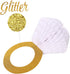 Bridal Shower Decoration Set of 6, Engagement Party Supplies, Glitter Gold Honeycomb Ring Hanging Decorations