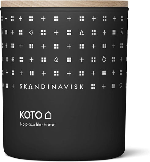 Skandinavisk KOTO Mini Scented Candle 'Home', 2.3 oz. Fragrance Notes: Vanilla Beans, Dried Orange Peel, Amber, Leather.