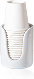oulymoer Bathroom Cup Dispenser Small Cup Holder for Bathroom, Ceramic Mouthwash Cups 3