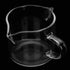 Espresso Measuring Glass, 100ml Double-Mouthed Cup with Handle, Barista Shot Glass Measuring Pitcher