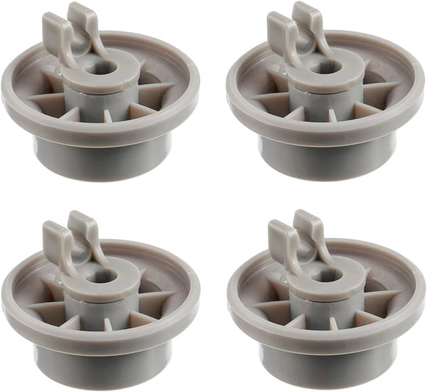 BOJACK 4-Pack 165314 Dishwasher Wheels, Lower Rack Replacement, Rugged Dishwasher Rack, Replaces 420198 PS3439123