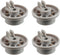 BOJACK 4-Pack 165314 Dishwasher Wheels, Lower Rack Replacement, Rugged Dishwasher Rack, Replaces 420198 PS3439123