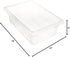 Winco Polycarbonate Food Storage Box, 12 by 18 by 6-Inch