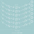 Decor365 Under The Sea Party Decorations, White Bubble Garlands for Little Mermaid Birthday, Beach Banner Supplies