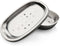 Miruchertter Stainless Steel Soap Dish with Double Layer Draining for Bathroom, Chrome Brushed