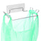 Stainless Steel Trash Bag Holder for Kitchen Cabinets Doors and Cupboards, Under
