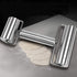 Rolling Pin Double Roller, Stainless Steel Pastry and Pizza Baker Roller, Ideal for Baking Dough, Pizza, Cookies