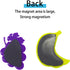 Waterproof PVC Refrigerator Magnet Stickers - Strong Hold Cut Fruit Design for Photos, Notes & Decorations