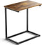 Pipishell C Shaped End Table 27 inches High, Side Table for Couch