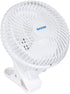 Hurricane Classic 6 Inch Clip Fan - 2 Speed Portable Mini Desk Fan with Adjustable Tilt for Home and Travel