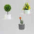 Bigfety Acrylic Small Floating Shelves for Wall, 3-Ledges Clear Mini Display Floating Shelf with Adhesive or Screw