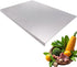 YICORIP Stainless Steel Cutting Boards for The Kitchen, Suitable for Meat, Fruits, Vegetables,