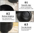 Berglander Set of 12 Black Plastic Bowls, 25oz Reusable Ramen, Soup, Cereal Bowls for Home, Restaurant, Outdoor Use