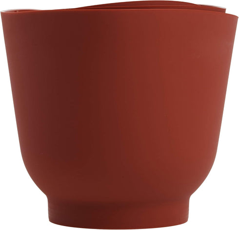Norpro 3 Piece Silicone Bowl Set, Red 1019R